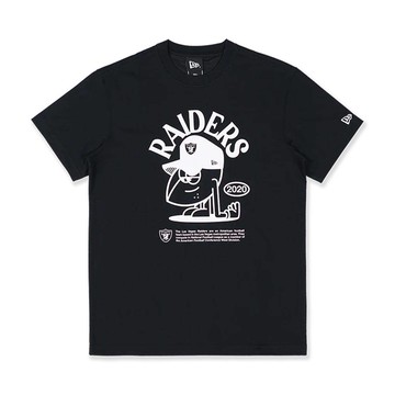 NEW ERA 男女 短袖上衣 NFL CARTOON 拉斯維加斯突襲者 NE13702525