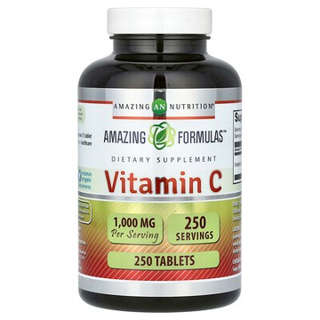 Amazing Nutrition, 維生素 C，1000 毫克，250 片