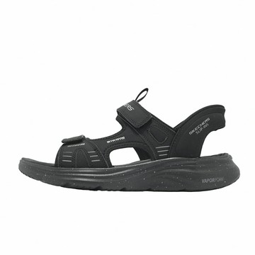 Skechers 涼鞋 Vapor Foam Sandal Slip-Ins 男鞋 黑 魔鬼氈 232994BBK
