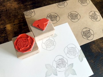 奧德羅斯 復古玫瑰印章組