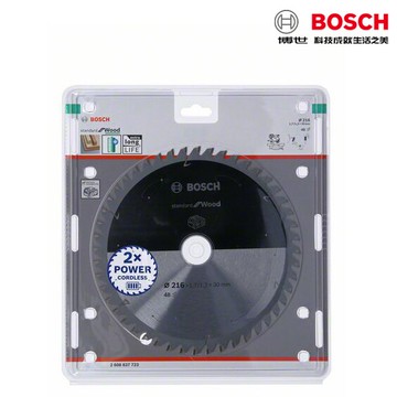 BOSCH博世新品 鎢鋼超薄圓鋸片 木工 216*1.2mm/8-1/2"/48齒 T48 角度切斷機 速度快