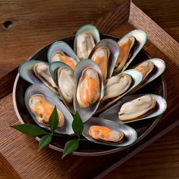 【團購專區】紐西蘭 半殼淡菜(約24-36粒，800g/包)