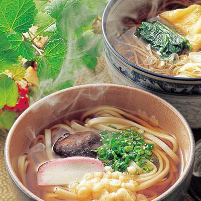 そば そうめん うどん 麺 手延麺 　蓮オリジナル 播州古式特選 手延麺3種セット（桐箱入 3個）