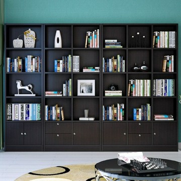 免運 開立發票  辦公室家具木質文件柜落地檔案資料柜展示柜帶鎖書柜書櫥壁柜