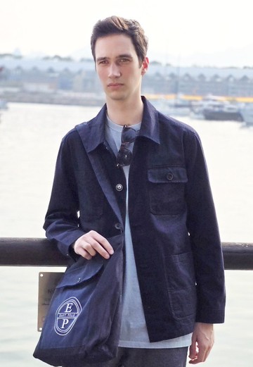 East Pole 男裝經典時尚簡約休閒夾克外套