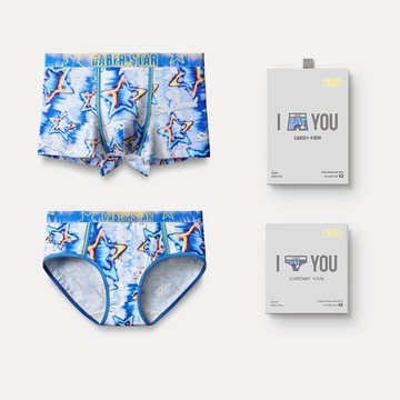 Caber/卡百利情侣內褲 時尚中腰 莫代爾棉 吸濕 排汗 快乾 抗菌