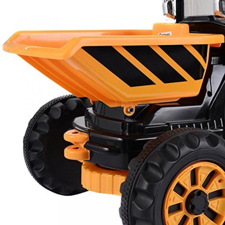 電子おもちゃ 12 V Battery Powered Kids Ride on Dumper Truck with Dump Bucket By Choice Products