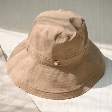 遮陽帽漁夫帽-棉麻防曬純色大帽簷女帽子7色73vf1【獨家進口】【米蘭精品】