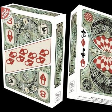 匯奇進口創意收藏撲克牌 Clockwork Empire 發條帝國 潮流卡牌