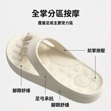 五指分趾拖鞋 女款五趾分離涼拖 厚底軟彈防滑拖鞋 居家浴室外穿爪爪拖