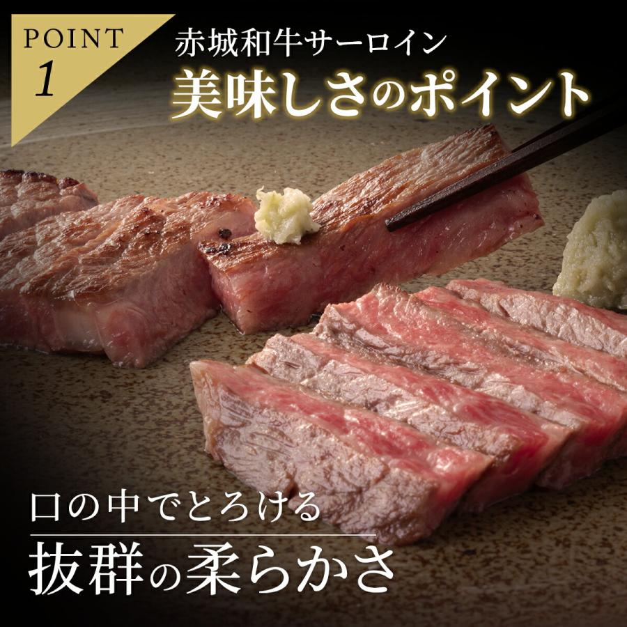 肉 和牛 牛肉 ギフト 赤城和牛 サーロイン ステーキ 300g ×2枚 送料無料 冷凍 真空パック お取り寄せ グルメ 送料無料 内祝 御祝