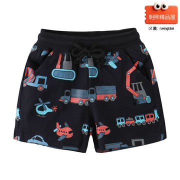 【透氣速幹】兒童短褲 童褲 童裝 夏季短褲 休閒褲 運動褲 輕薄柔軟 鬆緊腰設計 幼兒園日常 男女童通用