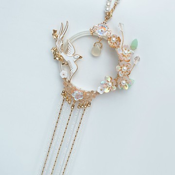 禁步漢服壓裙墜配飾腰佩古風飾品吊墜腰間流蘇掛件瓔珞成品壓襟步