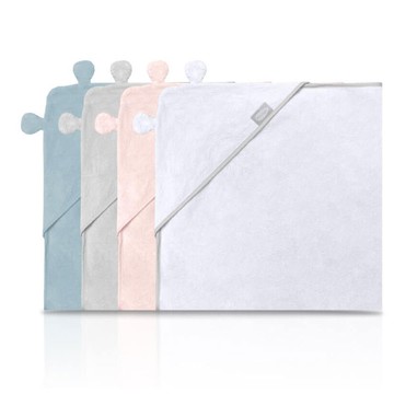 英國 Shnuggle 連帽圍裙式浴巾(4色可選)