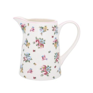 丹麥GreenGate Ellie white 水瓶1L