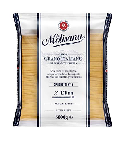 La Molisana(ラモリサーナ)スパゲッティ イタリア産 パスタ 1.7mm(No.15) 5kg