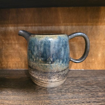 柴燒陶絞泥紋 / 奶壺 / 把手茶海 / 公道杯 / 勻杯