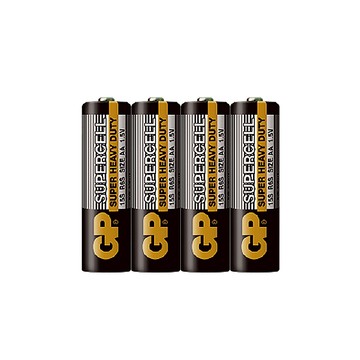 GP超霸 超級 環保 碳鋅電池（黑） 1.5V  3號/4號 4入/16入
