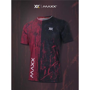 MAXX瑪速正品速干羽毛球T恤新品半袖男士羽毛球訓練服大賽服女款