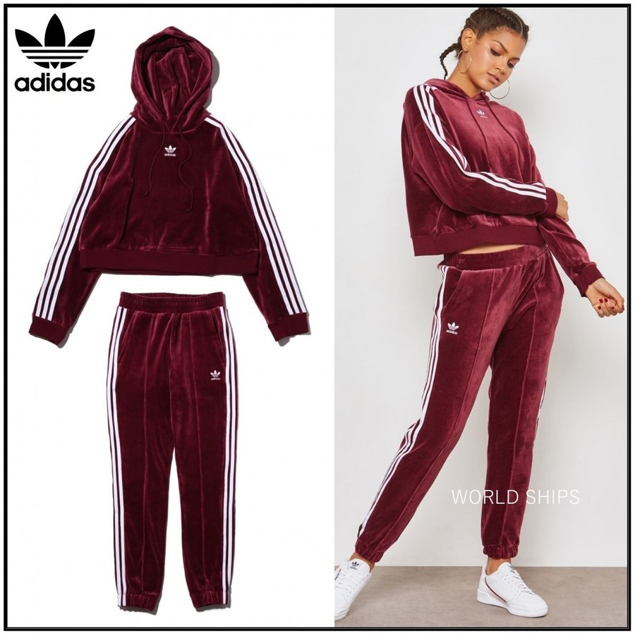 代引き不可】 adidas ベロアセットアップ ジャージ リール - mwsmexico.com