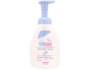 樂敦製藥 baby sebamed 嬰兒臉部&身體潔膚泡沫 400ML