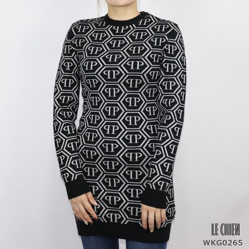 Philipp Plein フィリッププレイン ワンピース チュニック レディース スカル ドクロ がいこつ ブラック Wkg0265 新品 並行輸入品 通販 Lineポイント最大0 5 Get Lineショッピング