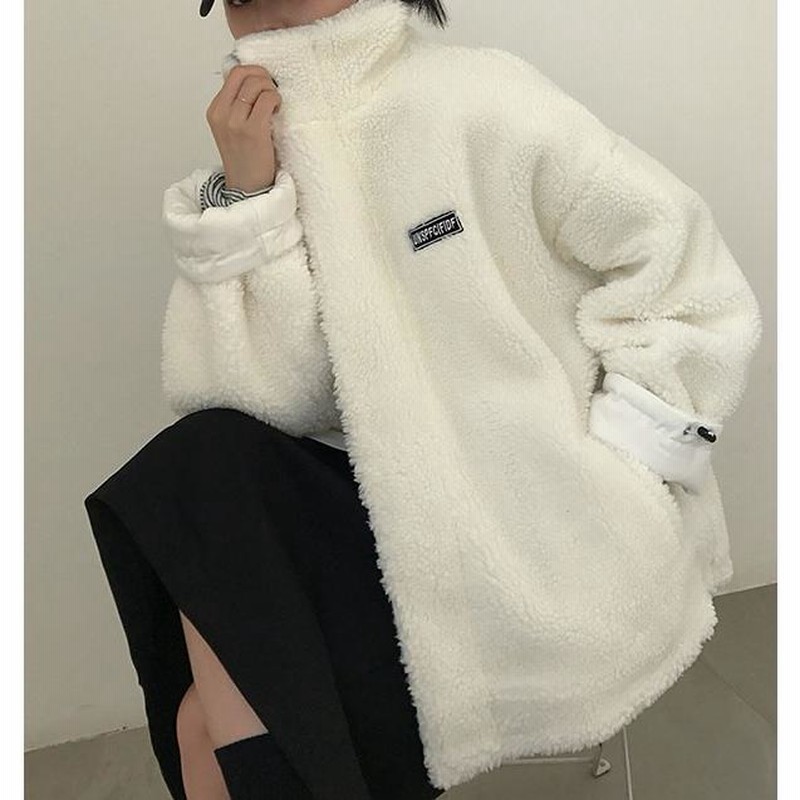 白ジップアップ リバーシブルジャケット 【公式通販】