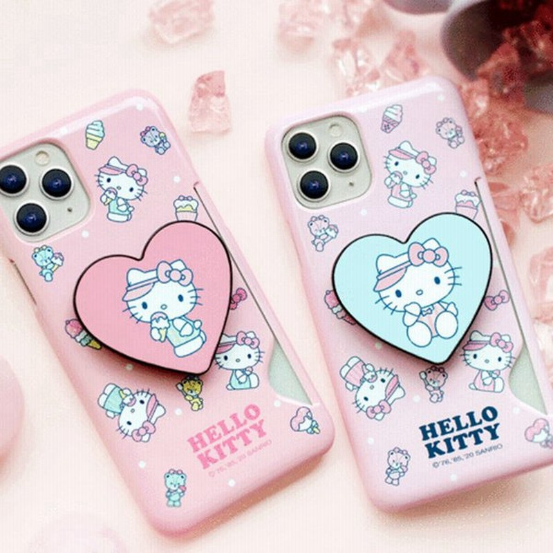 セット サンリオ ハローキティ Iphone用ケース アンドロイド用ケース キャラクター イラスト スマホリング スマホスタンド パステルカラー 通販 Lineポイント最大0 5 Get Lineショッピング