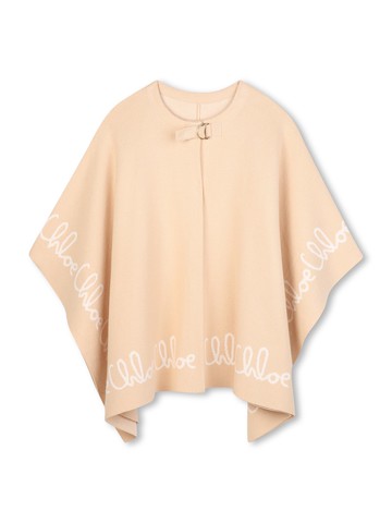 chloé stole with logo