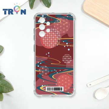 TRON 三星 A53 5G 日系和風圓點星河系列 四角防摔載具殼 軟殼 手機殼