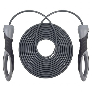 ALEX SPORTS 鋼索加重跳繩 6歲以上適用 210g  270cm  灰色  1條