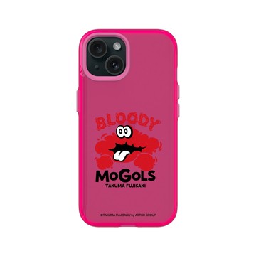 iPhone 15 Clear 粉漾桃 - TAKUMA FUJISAKI 藤崎琢磨 - BLOODY