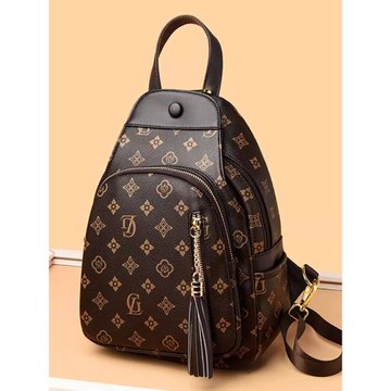 法國Colorin Kite雙肩包女士時尚兩用通勤百搭胸包印花軟皮小背包