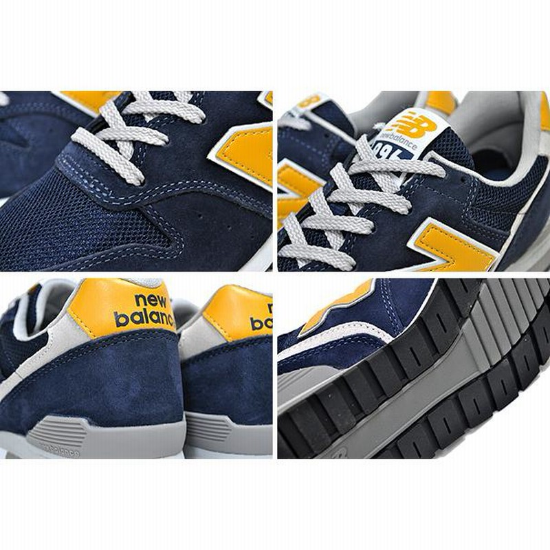 ニューバランス 996 NEW BALANCE CM996SHC width D スニーカー 996 ネイビー イエロー NAVY YELLOW |  LINEブランドカタログ