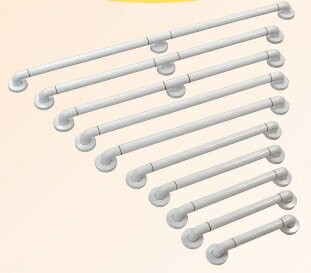 抗菌安全扶手  一字型扶手 廁所扶手 ABS牙白扶手 馬桶扶手 浴缸扶手