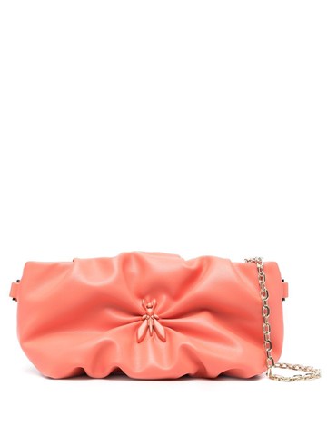 Patrizia Pepe - Fly Pillow clutch bag - women - Polyester/Polyurethane - One Size - Orange