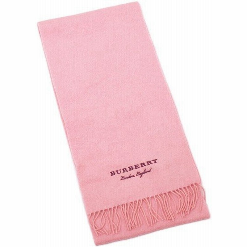 バーバリー Burberry カシミア 刺繍入り フリース マフラー ピンク メンズ レディース Pale Rose 通販 Lineポイント最大0 5 Get Lineショッピング