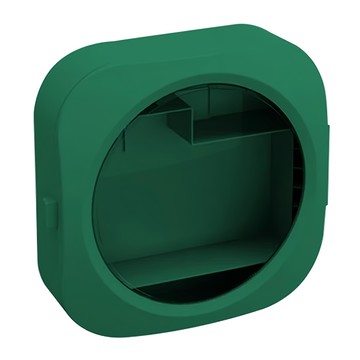 JOEKI 壁掛式化妝品收納盒  北歐綠色  防水防塵  1個