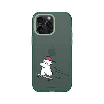 iPhone 15 Pro Max Clear 憂墨綠 - tombonia - 滑板魅力