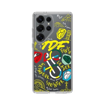 Galaxy S25 Ultra Clear 透明 - Le Tour de France - Cycling Composition