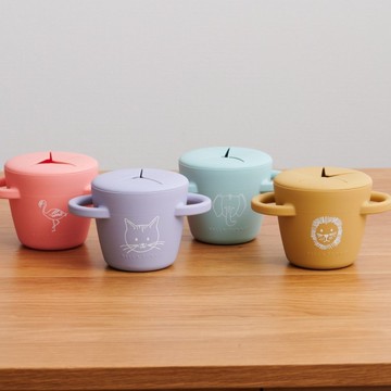 美國 BELLA TUNNO 矽膠零食杯 快樂零食杯【南風百貨】