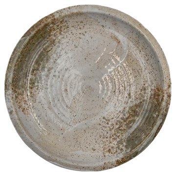 千鳥輕量23皿-日本製  9吋(24.5 x 3cm)  萱草梨地  1個