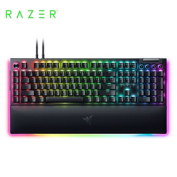 RAZER 雷蛇 BLACKWIDOW V4 PRO 黑寡婦蜘蛛幻彩版 V4 PRO 電競鍵盤 中文-黃軸