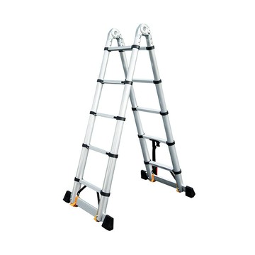 優樂悅~新款多功能折疊梯家用人字梯鋁合金伸縮梯便捷式竹節梯室內樓梯