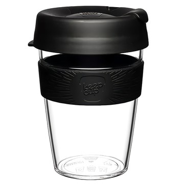 Keep Cup Clear Tritan 輕漾隨行杯 (中杯) 340ml  黑色幽默  1個