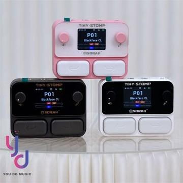贈鍍金編織導線 SORAN Tiny Stomp 電吉他/貝斯 效果器 IR Loop 鼓機 USB 錄音介面
