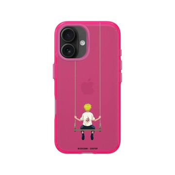 iPhone 16 Clear 粉漾桃 - 火影忍者 Naruto - 鳴人-鞦韆