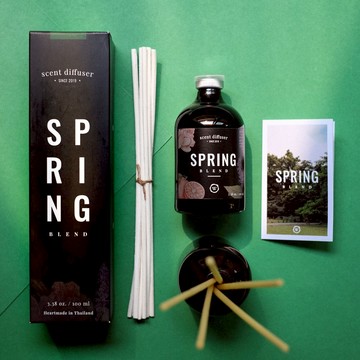 精油擴香器套裝 100 毫升 - 春季混合情緒平衡配方