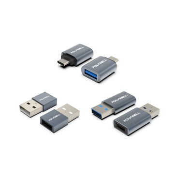 【蝦皮直營】寶利威爾 USB轉接頭 多款任選 USB A / Type C 轉接器 轉換器 OTG 數據傳輸