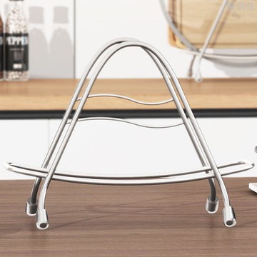 304不銹鋼鍋蓋架家用砧板架廚房案板置物架收納放粘板菜板架臺面